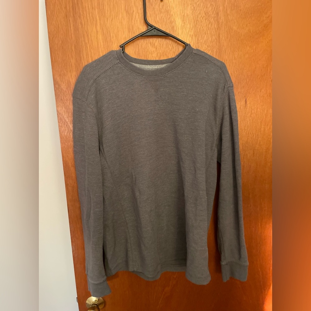 Eddie Bauer Thermal Long Sleeve - Large Grey
